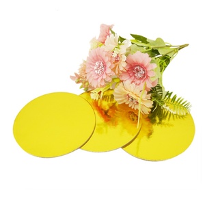 Wholesale Custom 10/12/14 Inch Sliver Gold <b>Black</b> Dessert Cake Base <b>Board</b> Round - Product Image 3