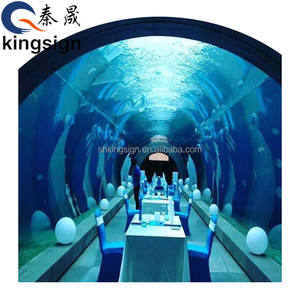 Güvenli proje şeffaf pleksiglas akrilik tünel akvaryumlar için windows - Product Image 3