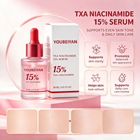 Soin Visage Anti-âge Exfoliant Hydratant Sans Cruauté à l'Acide Tranexamique, Peptides et Vitamine C 30ml
