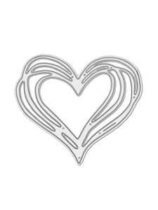 Troqueles de corte <span class=keywords><strong>mental</strong></span> de corazón artesanales personalizados al por mayor profesional para regalo Diy y álbum de recortes - Product Image 3
