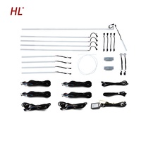 Éclairage Ambiant à Bande LED pour Intérieur de Voiture, Vente en Gros Usine, Accessoires de Décoration pour BMW X5 X6 E70 E71 E72 2008-2013