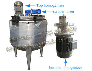 Tanque de Mezcla de Acero Inoxidable de 500 Litros, Tanque de Dispersión <span class=keywords><strong>KOH</strong></span>, Tanque de Mezcla de Látex con Agitador - Product Image 2