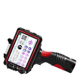 Imprimante à jet d'encre manuelle électrique Ditu DT-T254, codage automatique de la date pour les grands caractères de 25 mm sur les cartons alimentaires, type d'exportation - Product Image 1