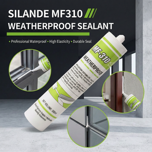 Sellador <span class=keywords><strong>de</strong></span> <span class=keywords><strong>Silicona</strong></span> Estructural SILANDE MF889, Sellador Impermeable, Resistente a la Intemperie y al Fuego para Acristalamientos, Muros Cortina, Puertas y Ventanas - Product Image 3