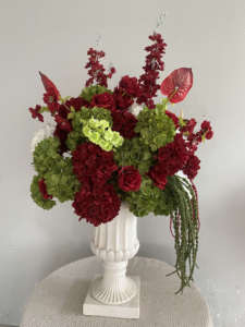 Arreglo de Ramo de Rosas Vibrantes y Coloridas, Camino de Flores Artificial Hecho a Mano para Bodas, Día de la Madre, Carrito de Postres - Product Image 5