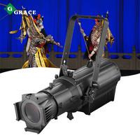 Igreslite 600W blanc chaud blanc froid projecteur Gobo bicolore Leko Led projecteur ellipsoïdal pour théâtre en direct Led profil Spot