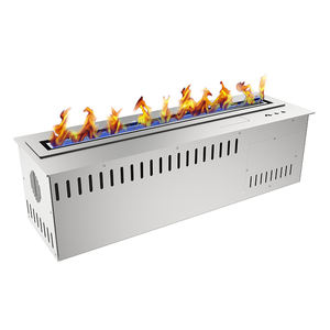 <span class=keywords><strong>Cheminée</strong></span> à bioéthanol blanche de 760 mm, 220 V, <span class=keywords><strong>encastrable</strong></span>, électrique, autonome, garantie anglaise de 5 ans pour usage domestique et hôtelier - Product Image 3