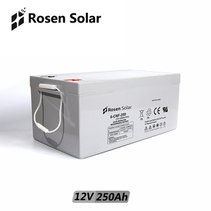 AGM-batería de litio de GEL sellada de ciclo profundo, <span class=keywords><strong>6V</strong></span>, 12V, 48v, 200AH, <span class=keywords><strong>250AH</strong></span>, batería Solar - Product Image 1