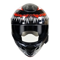 Casques de sécurité pour moto ABS Flip, double visière, feux arrière LED, casque modulaire personnalisé, Bluetooth, AXK, nouveau, toutes saisons, 1 an