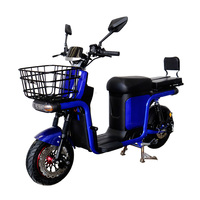 Elektroroller für Lieferdienste, Elektromotorräder, Elektromofas mit Gepäckträger