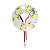 Lámpara Nocturna LED Mini de 5V Personalizable, Chip LED CCT Blanco, Diseño Moderno, Incluye Cable USB, Placas de Circuito Personalizadas, Luces Nocturnas DIY