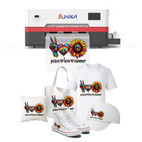 Mini bureau numérique A3 transfert de chaleur DTF 330mm largeur d'impression avec imprimante d'étiquettes à jet d'encre Flexible Epson F1080-A1