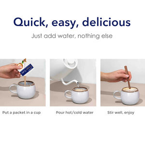 Etiqueta privada Instant Ginger Latte Tea Paquetes aceite de coco té verde Especias té <span class=keywords><strong>jengibre</strong></span> Latte - Product Image 6