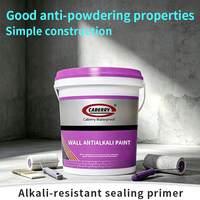 Apprêt anti-alcalin de qualité supérieure, apprêt mural professionnel pour surfaces en maçonnerie, béton et ciment, avec peinture de qualité supérieure