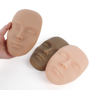 Maniquí de Látex para Práctica de Tatuajes Faciales Completos, Modelo de Piel Realista para Entrenamiento de Maquillaje PMU - Product Image 6