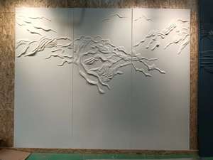 Современная 3D кожа резные стеновые панели для дома или отеля высокого качества водонепроницаемый 3D фон элегантные декоративные настенные - Product Image 4