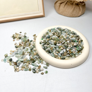 ชิปคริสตัลหินหยกคริสตัลธรรมชาติแบบไม่สม่ำเสมอรักษาหินหยกชิปหินดิบ - Product Image 1