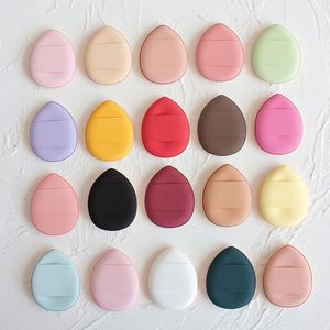 Mini houppette de maquillage en forme de goutte d'eau en cuir, sans latex, avec coussin d'air, pour poudre libre et anti-cernes - Product Image 2
