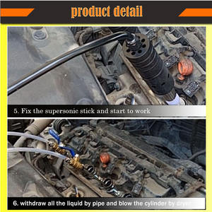 Nettoyant de dépôt de carbone automatique de voiture avec liquide supersonique et agent spécial - Product Image 2