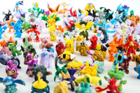 Vente en gros de figurines d'action miniatures de bonne qualité de 2 à 3 cm pour enfants, Pokemond Go pour enfants