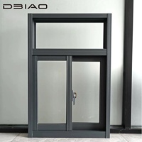 Ventanas Corredizas de Aluminio Económicas con Doble Vidrio Templado, Directamente de Fábrica