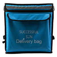Sac à dos isotherme pliable pour la livraison de nourriture, grande capacité 60L, en bâche imperméable, écologique, avec logo personnalisé