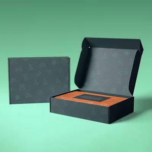 Boîtes d'expédition postales en carton ondulé avec logo personnalisé - Product Image 4