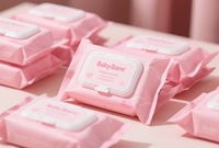 OEM et ODM Tissu non tissé en coton non tissé démaquillant pour le visage Lingette humide pour bébé