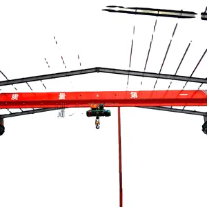 LDA Model tunggal girder overhead crane model umum untuk dijual A3 lokakarya menggunakan