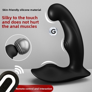 Produtos de Masturbação Masculina, Massageador <span class=keywords><strong>Anal</strong></span> com Controle Remoto, Plug <span class=keywords><strong>Anal</strong></span> Vibratório XT - Product Image 2