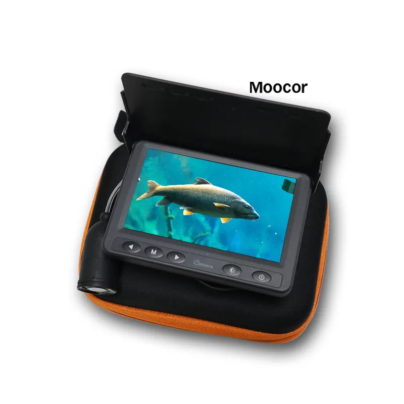HR-4315B üst satış 5m 20m kablo akülü su geçirmez yağmur geçirmez mini sualtı balık bulma kamerası