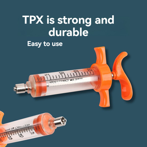 Tpx tái sử dụng an toàn thú y ống tiêm cho gia súc chống ăn mòn và bền phòng thí nghiệm Nước Hoa Ống tiêm - Product Image 3