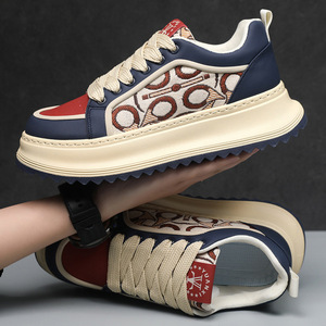 Zapatos de Hombre para Primavera, Nuevos, Modernos, Multiusos, Cómodos, de Suela Blanda, con Bordado Étnico y Estilo Casual - Product Image 3