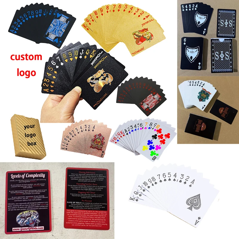 Factory Custom Card Game Printed Children Flash Card Hot Stamping Paper Black Memory Playing Cards Educational Printing Gambling