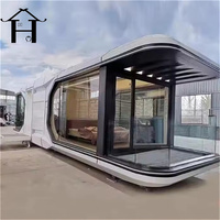 Maison conteneur moderne et respirante de 20 pieds carrés pour hôtel, centre commercial, villa et usage extérieur - Conception modulaire préfabriquée