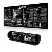 Alfombrilla de Ratón de Goma con Logotipo Personalizado, Alfombrilla de Teclado para Aprender Informática, Alfombrilla de Ratón para Juegos Antideslizante, Alfombrilla de Escritorio Impermeable
