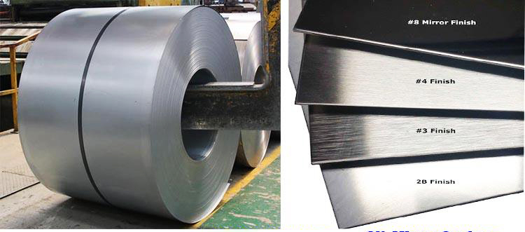 6mm 10mm Hot Rolled 316 Stainless Steel Sheet / Plate / Coil / Laser Cutting Circles