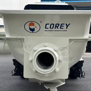 مقطورة صينية من سلسلة <span class=keywords><strong>HBT</strong></span> بجهاز تحكم عن بعد محمولة على شاحنة نقل معدات خرسانة 30 م 3/ساعة مضخة مقطورة خرسانة - Product Image 1