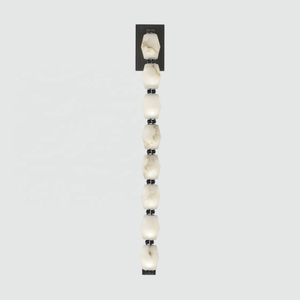 Lámpara <span class=keywords><strong>de</strong></span> pared moderna <span class=keywords><strong>de</strong></span> cadena <span class=keywords><strong>de</strong></span> alabastro española, candelabro <span class=keywords><strong>de</strong></span> alabastro, interior <span class=keywords><strong>de</strong></span> latón, luz <span class=keywords><strong>de</strong></span> ambiente <span class=keywords><strong>de</strong></span> piedra <span class=keywords><strong>de</strong></span> mármol <span class=keywords><strong>de</strong></span> longitud múltiple - Product Image 3