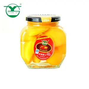 Wholesale Canned organic fruit sweet mixed canned fruit Canned yellow peach