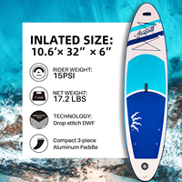 Nouvelle planche à pagaie gonflable 2026 avec tous les accessoires, planche à pagaie debout, planche à pagaie de surf