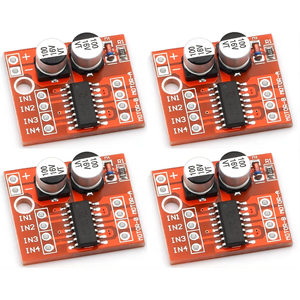 Mini Controlador de Motor DC L298N, Controlador de Velocidad PWM de Doble Canal MX1508 1.5A, Módulo de Doble Puente H para Control de Motor DC o Paso a Paso - Product Image 1