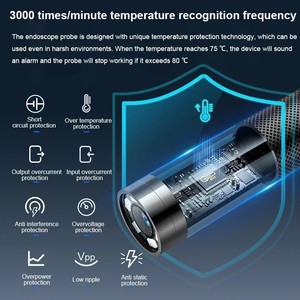 กล้องเอนโดสโคปอุตสาหกรรมแบบหมุนได้ 720 องศา สำหรับตรวจสอบท่อรถยนต์ กล้องตรวจสอบท่อระบายน้ำ พร้อมจอ 5 นิ้ว - Product Image 6