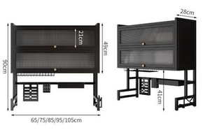 Trên các món ăn chìm khô <span class=keywords><strong>Rack</strong></span> -2 Tier món ăn khô giá <span class=keywords><strong>W</strong></span>/công suất lớn không gian-tiết kiệm món ăn giá cho nhà bếp - Product Image 6