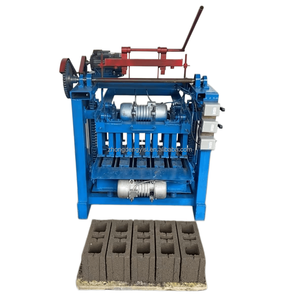Automatic Concrete Block Making Machine Engine Cement Brick Making Machine Brick Machine Making Moulding Prices - Product Image 1