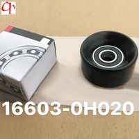 Auto Motor Riemens panner Riemens cheibe Riemen rolle für 16604-31010 16603-31040 16603-0V020 16601-0V010 für Toyota Spann rolle