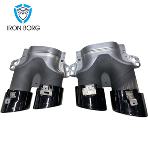 Para <span class=keywords><strong>Mercedes</strong></span> Clase <span class=keywords><strong>E</strong></span> W238 E53 Look difusor trasero-<span class=keywords><strong>Coupe</strong></span> C238 A238 <span class=keywords><strong>Cabrio</strong></span> tubo de cola Boby Kit - Product Image 6