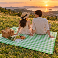 Tapis de pique-nique extra large pliable, anti-sable, pour le camping, la randonnée, les voyages, le jardin, le parc, les barbecues