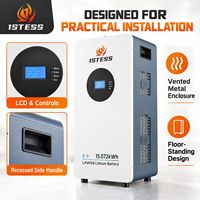 Baterai LiFePO4 1stess 48V 314Ah 15kWh dengan BMS untuk Penyimpanan Energi Surya dan Cadangan Daya Rumah