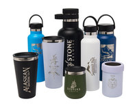Bouteille d'eau en verre à double paroi de 200ml tasse de thé et de séparation de l'eau avec infuseur à thé